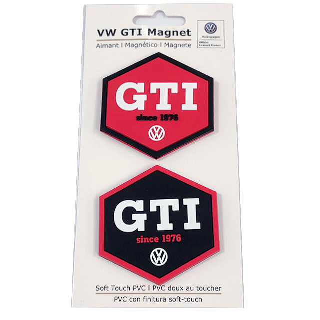 VW GTI Set di 2 magneti in gomma