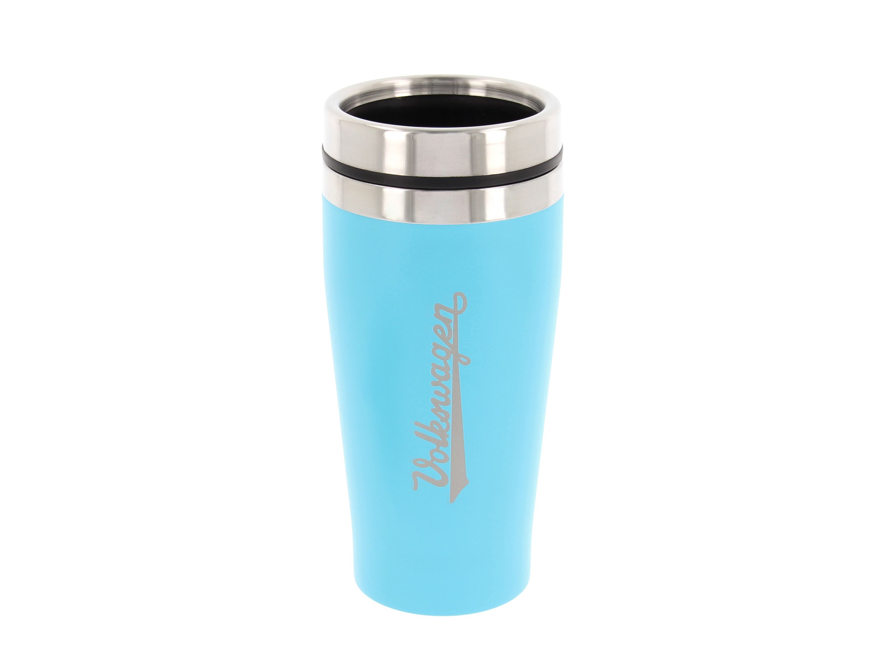 Tazza termica VW in acciaio inox, a doppia parete, 450 ml

