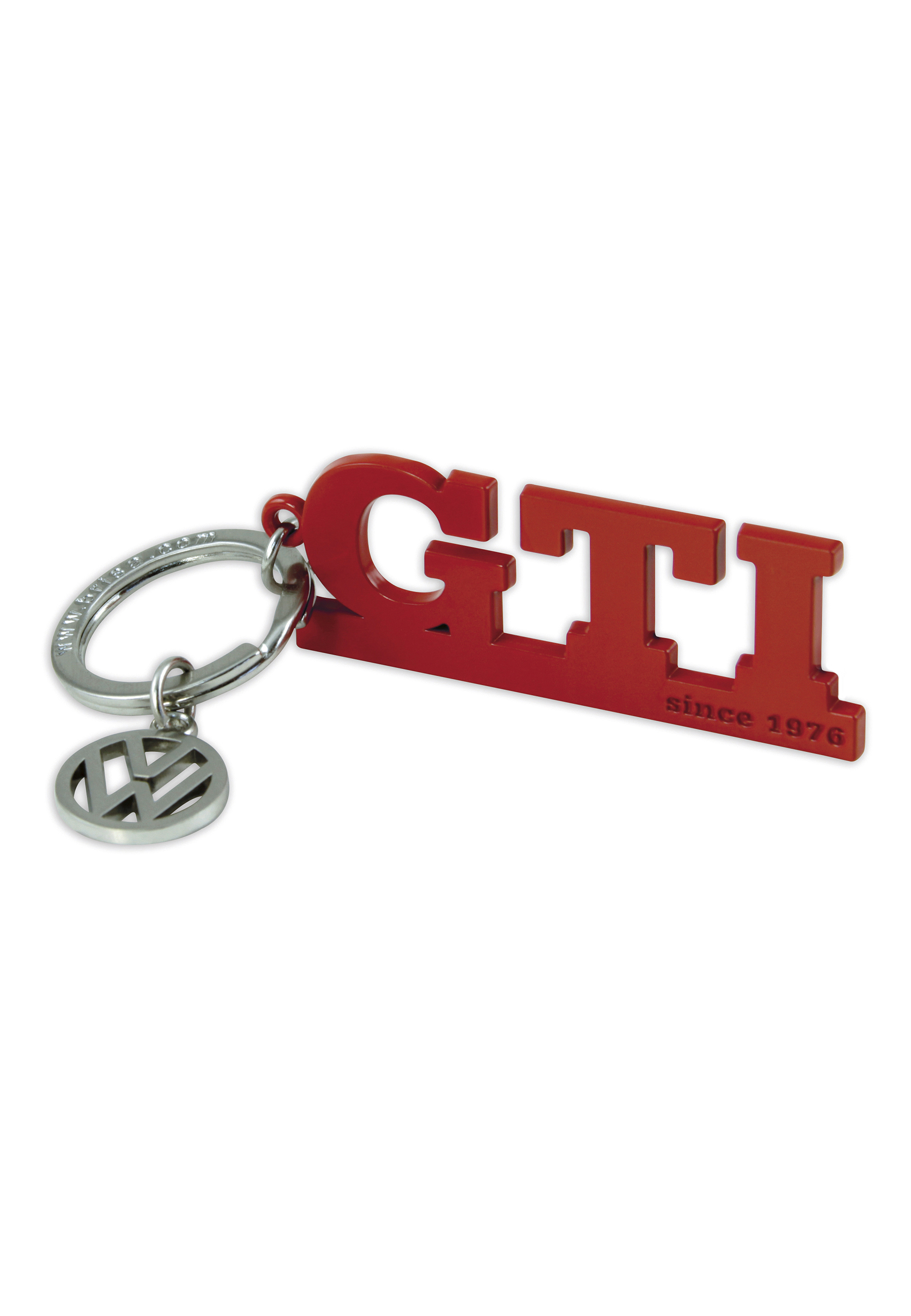 VW GTI keychain with charm