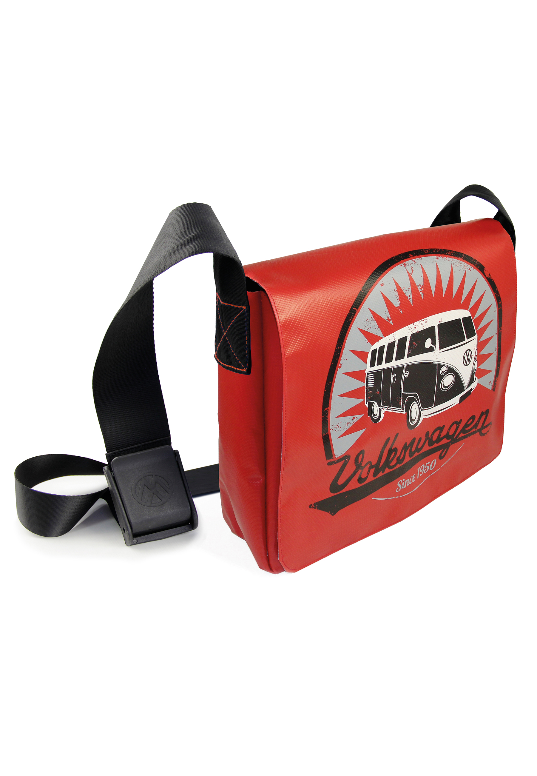 VW T1 Bulli Bus Retro/Vintage Outdoor große Schultertasche, Messenger bag