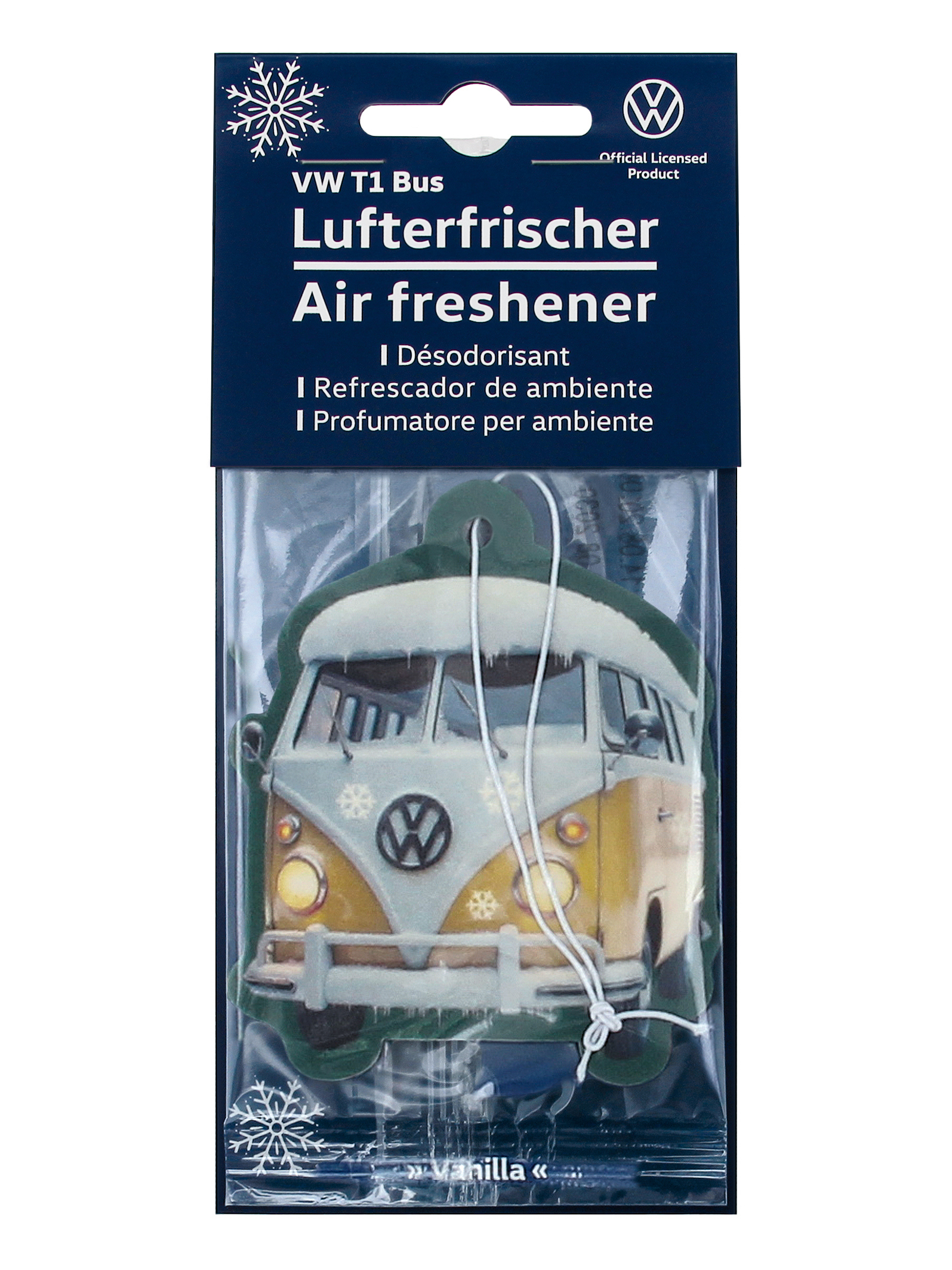 Lot de 2 désodorisants VW T1 Camper Bus - Parfums de Noël