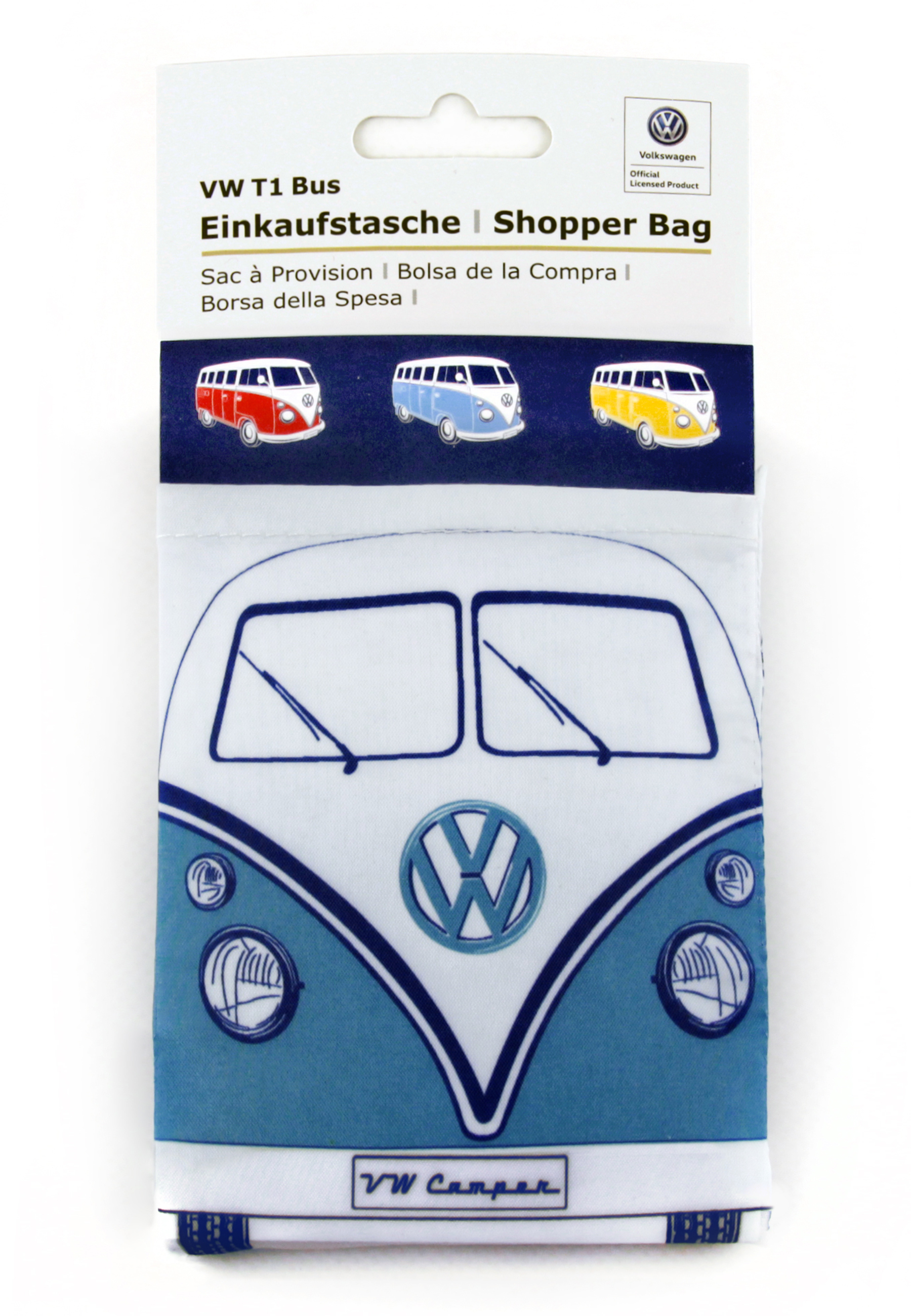 VW T1 "Bulli" Bus/Campervan Bus shopping bag, foldable shopper bag