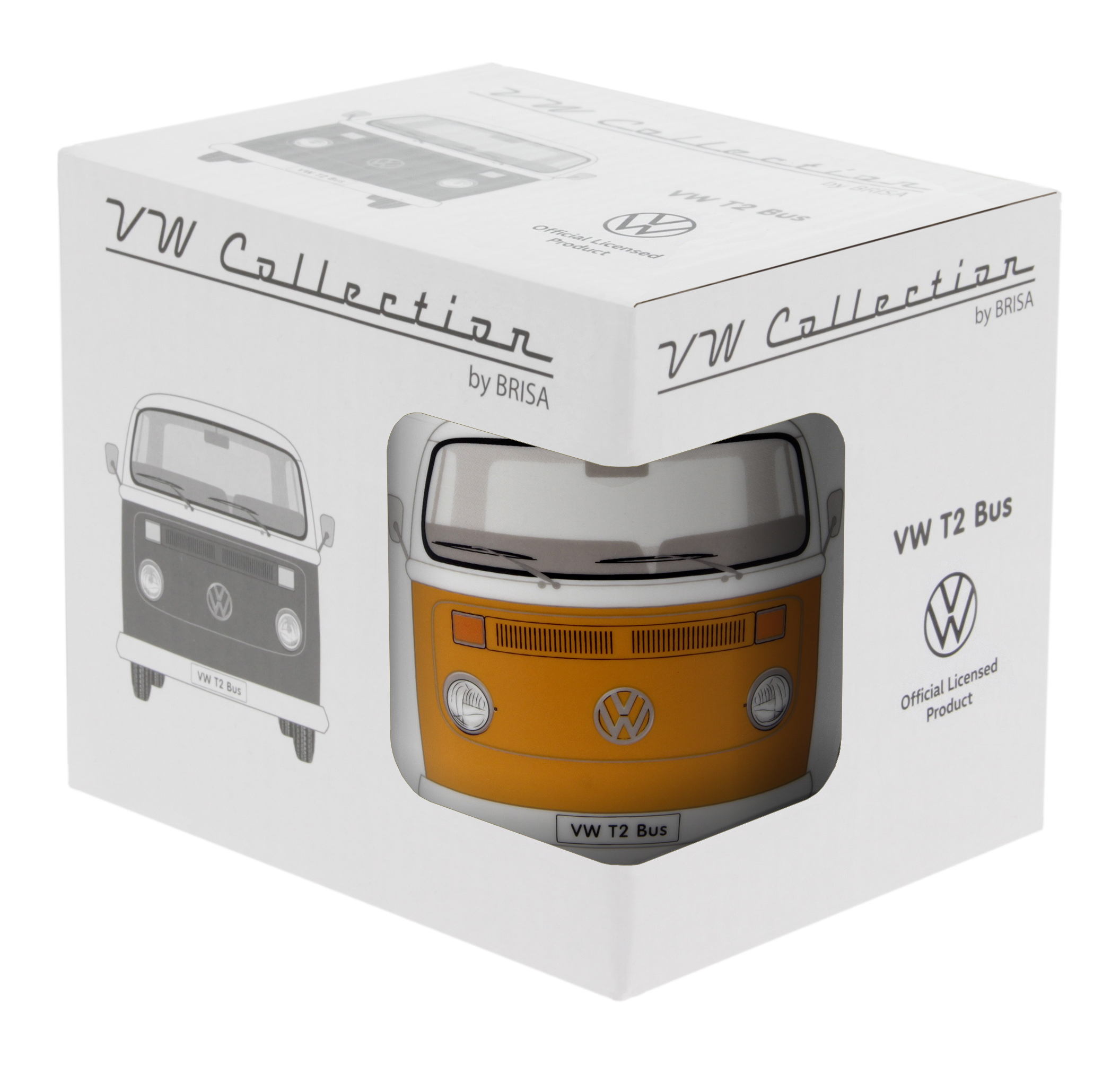 VOLKSWAGEN BUS VW T2 Combi Mug à café 370ml - orange