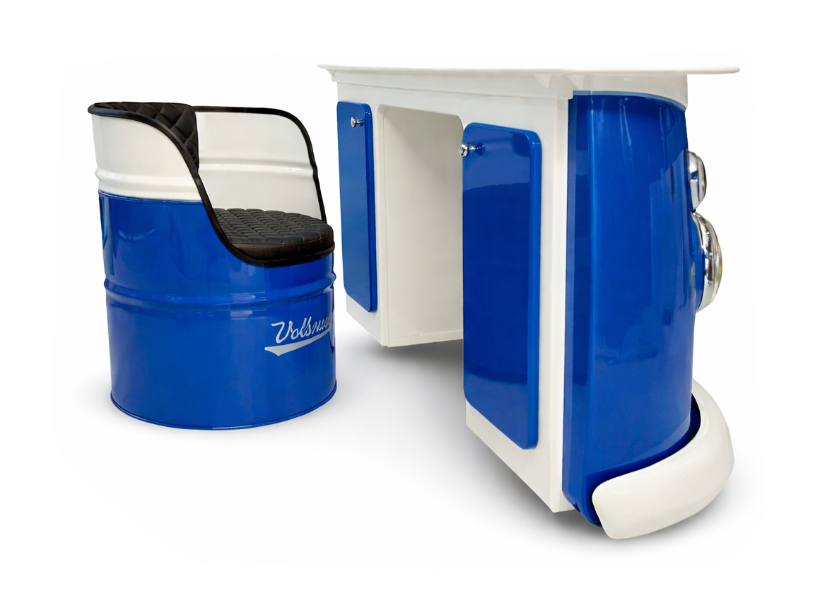 VW T1 Bus oil barrel armchair