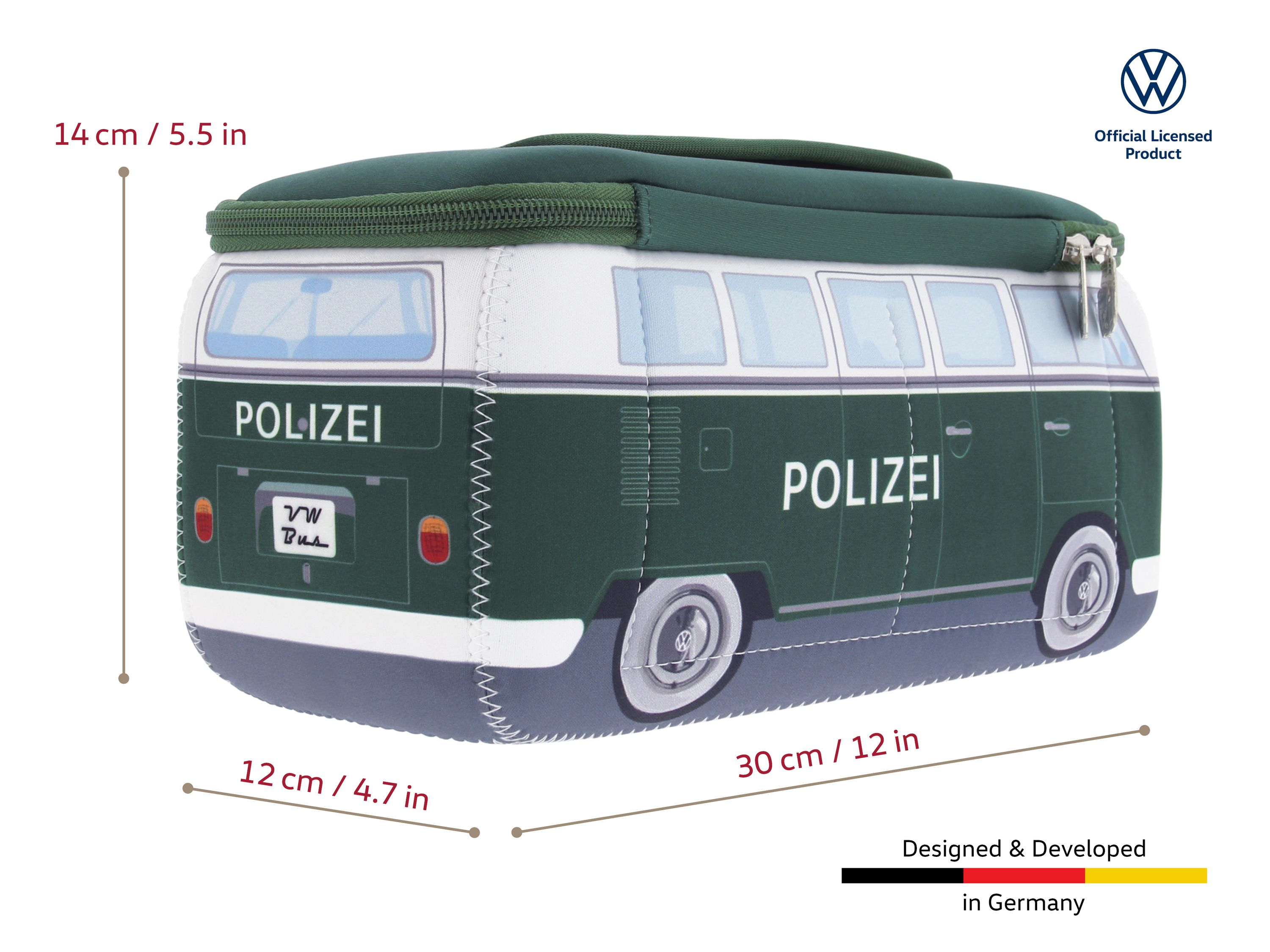 VOLKSWAGEN BUS VW T1 Combi 3D Néoprène Sac universel - Classique/bleu