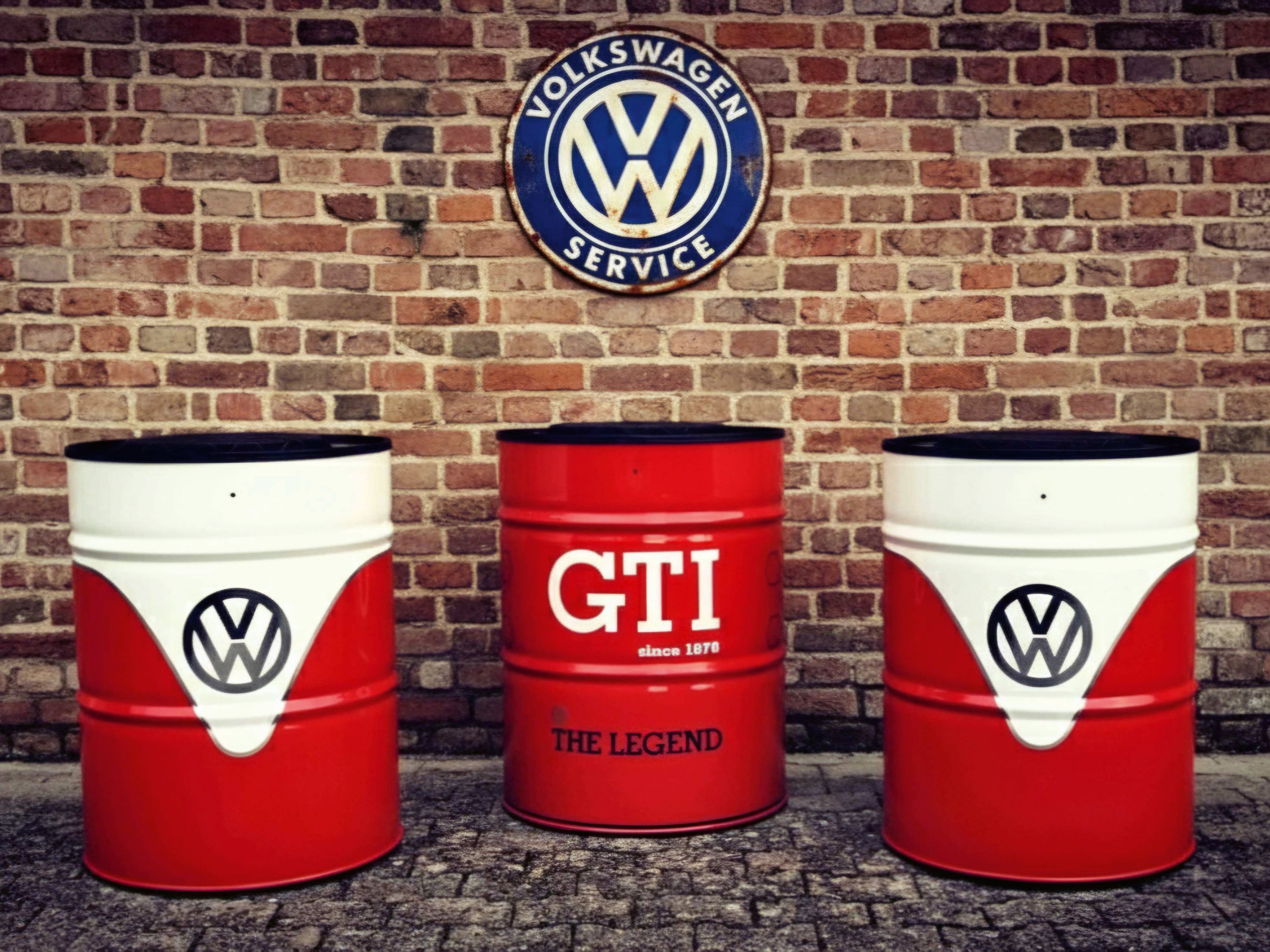 VW GTI oil drum chair