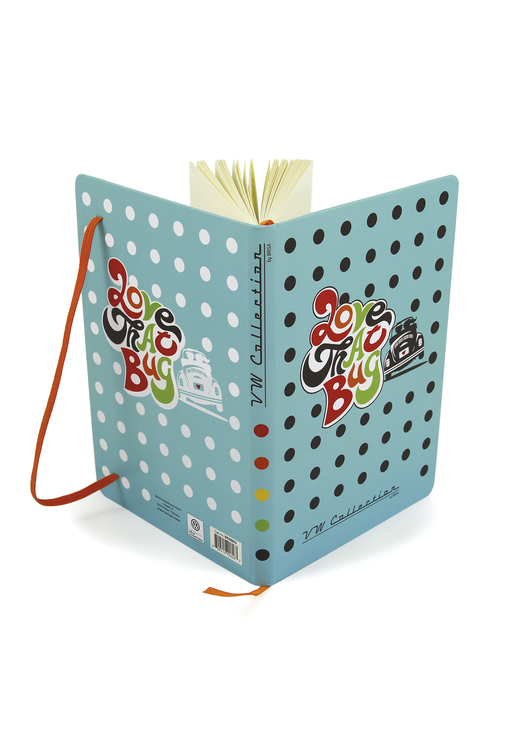 VW Beetle notebook DIN A5 lined