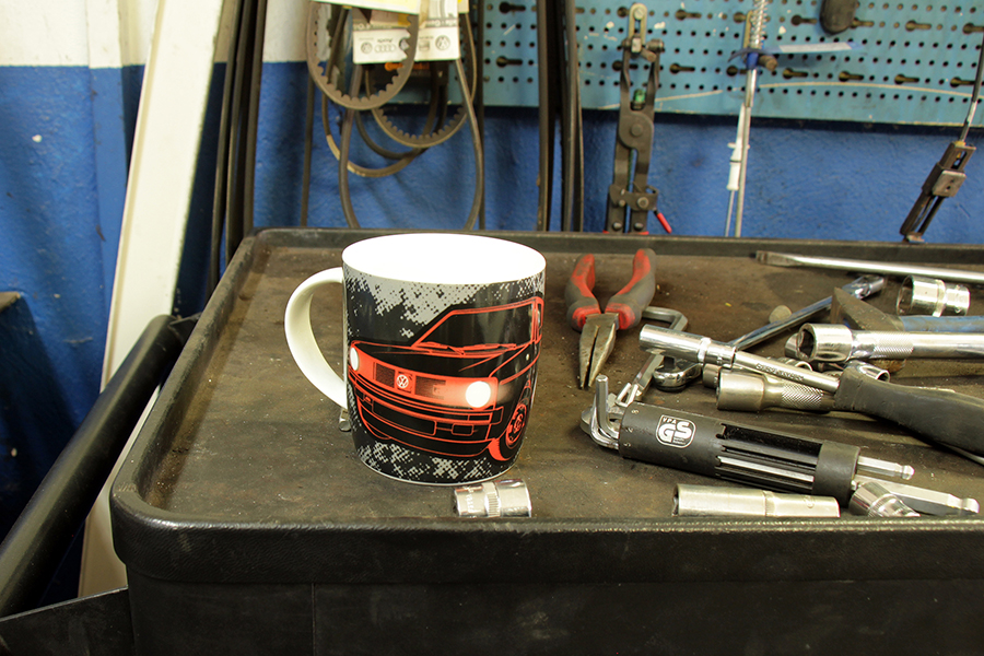 VOLKSWAGEN VW GTI Mug à café 370ml - The Legend/rouge