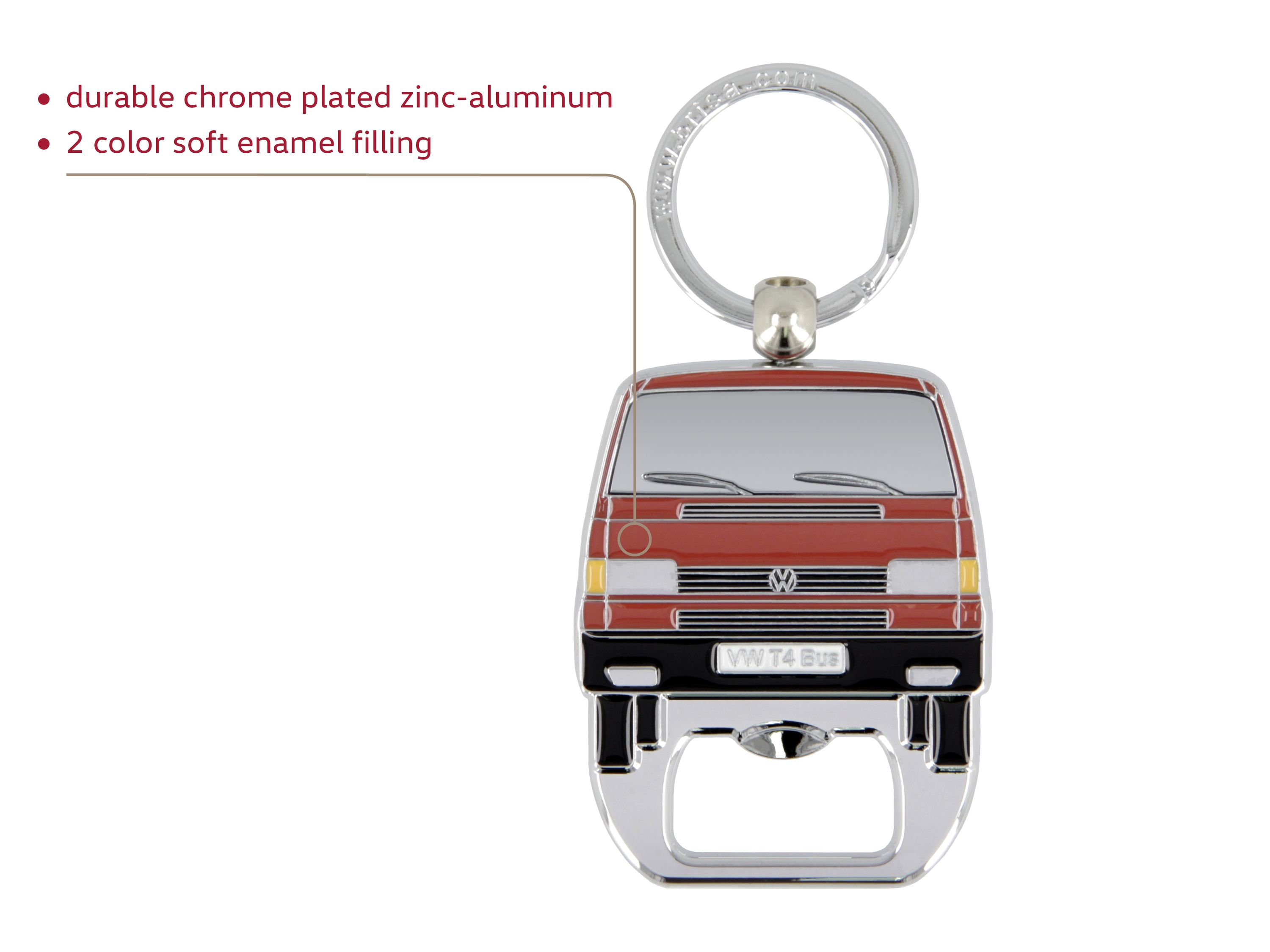 VW T4 Bulli Bus anello chiave/apribottiglie