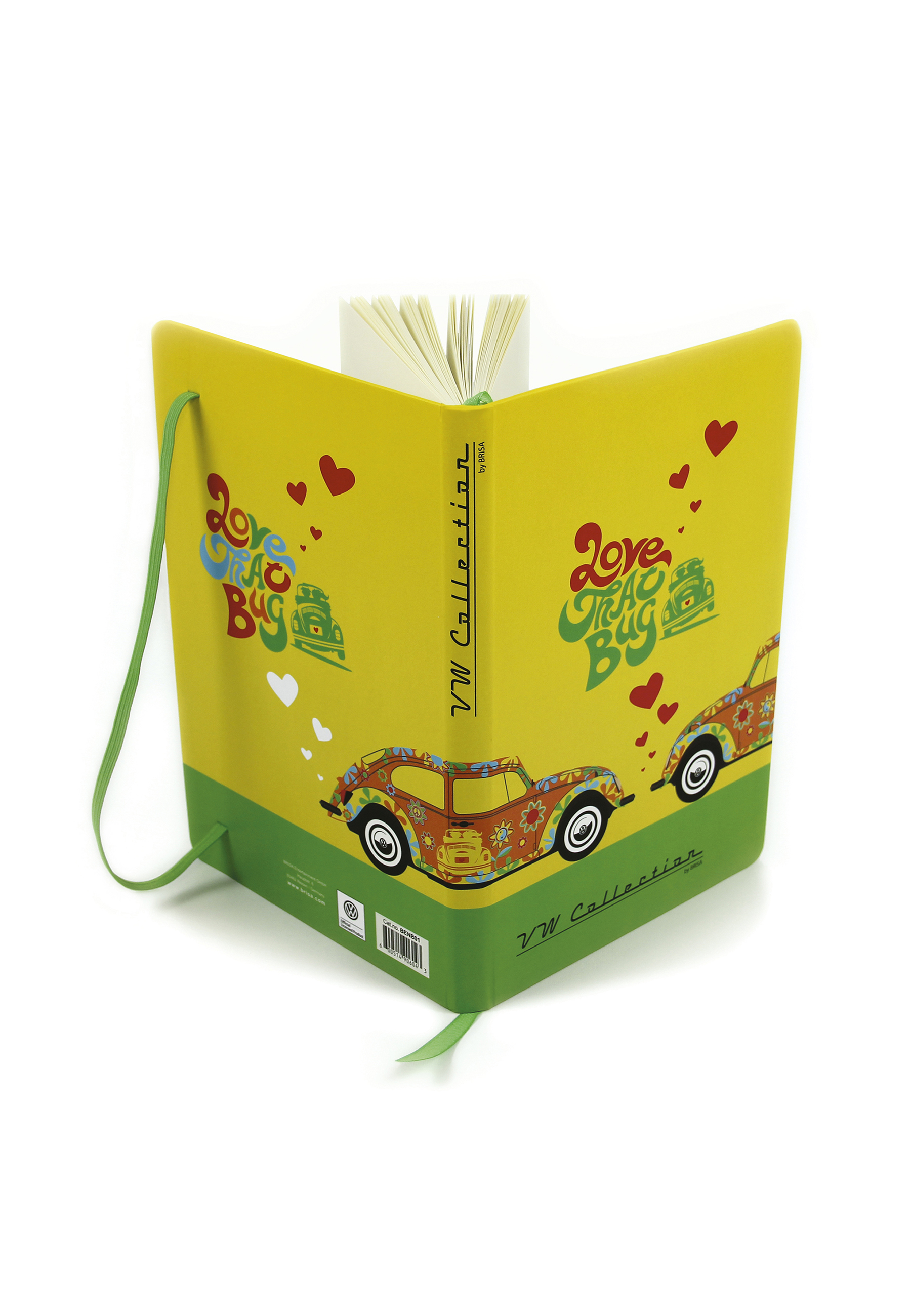 VW Beetle notebook DIN A5 lined