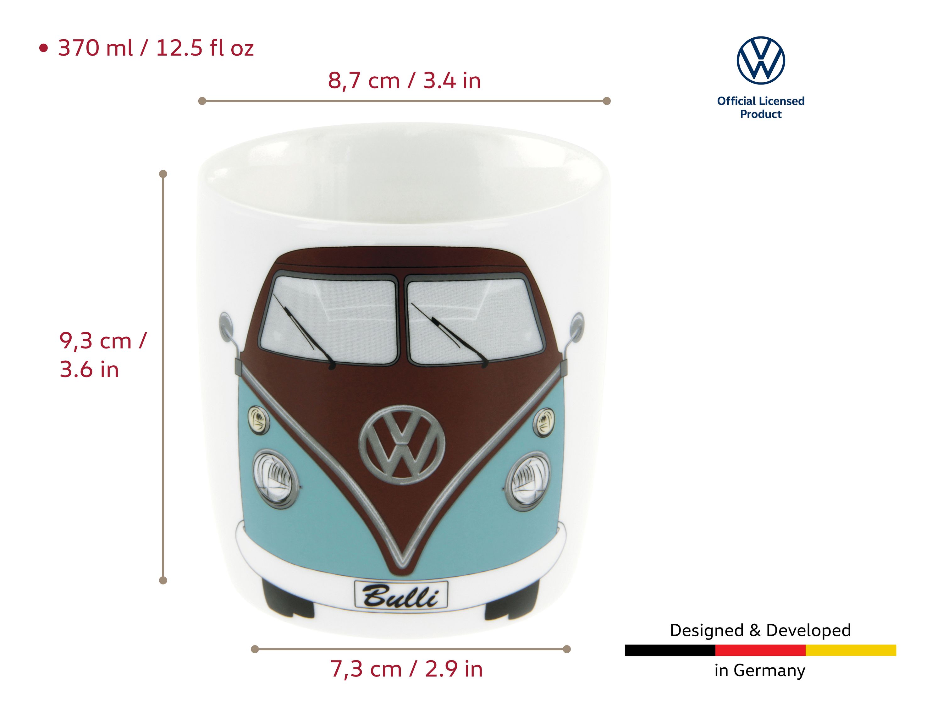 VOLKSWAGEN BUS VW T1 Combi Mug à café 370ml - Parade