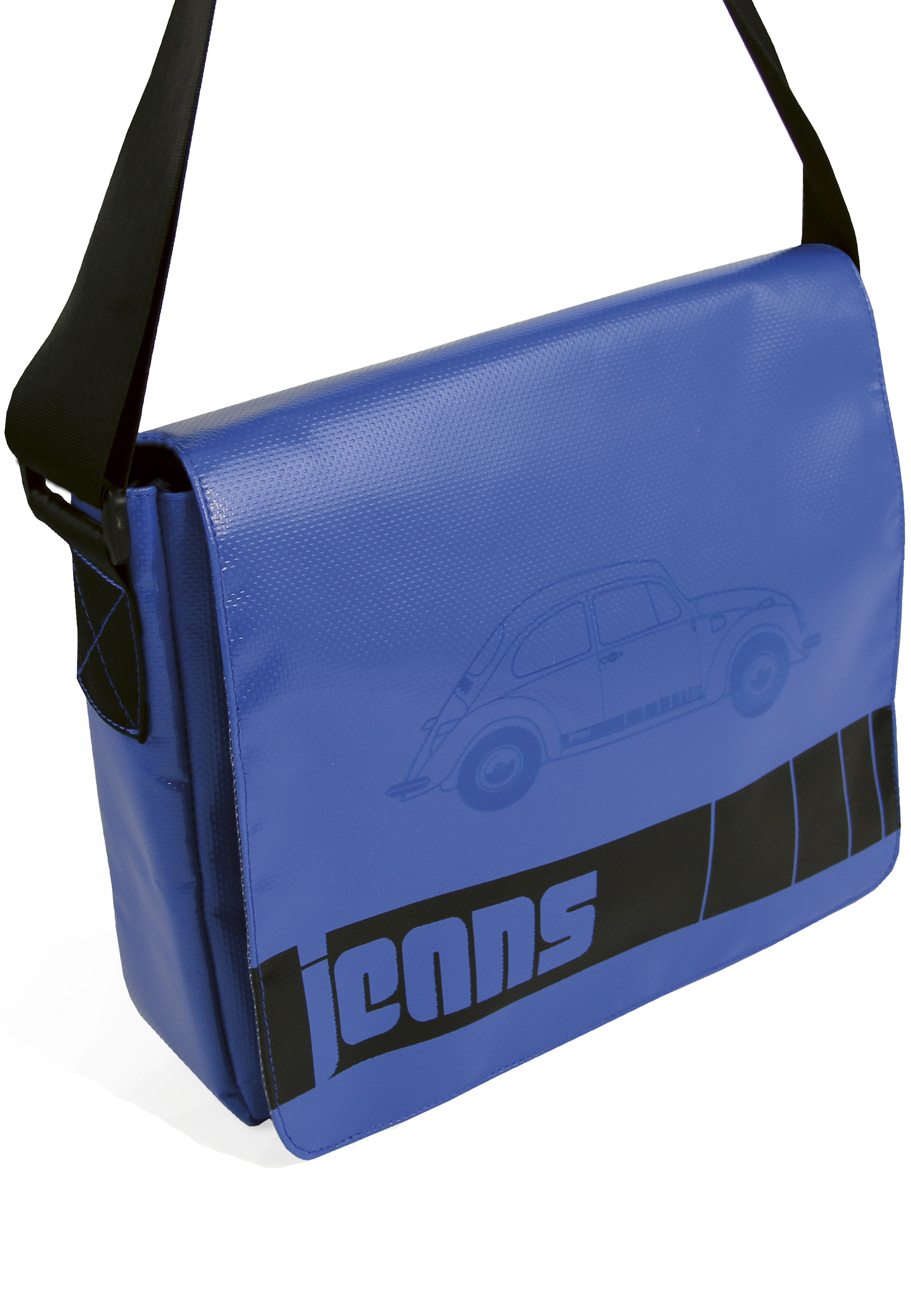 VOLKSWAGEN VW Coccinelle "Jeans" Sac à Bandoulière, Tarpauline, petit - rouge