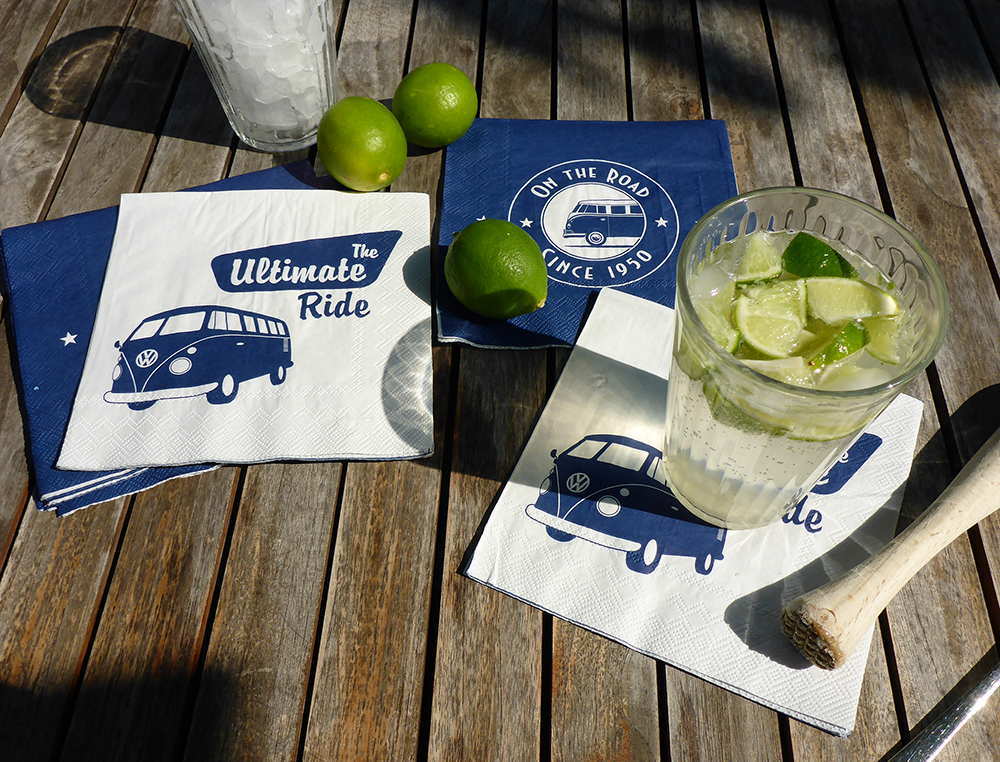 Servilletas VW T1 Bulli Bus & Beetle